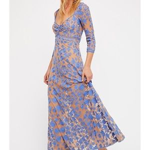 Temecula X lace maxi dress, free people